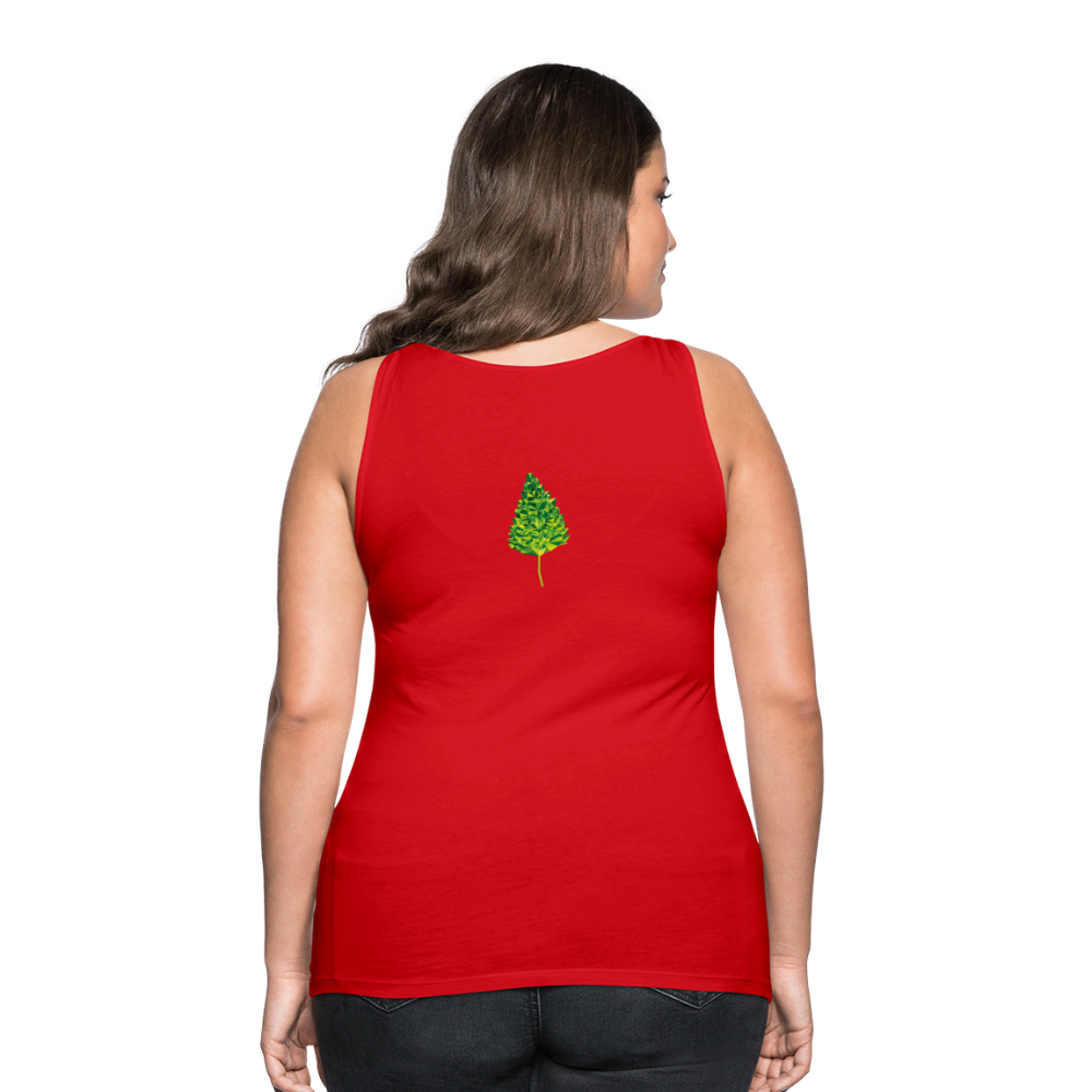 Das Blatt - Frauen Tank Top - Rot