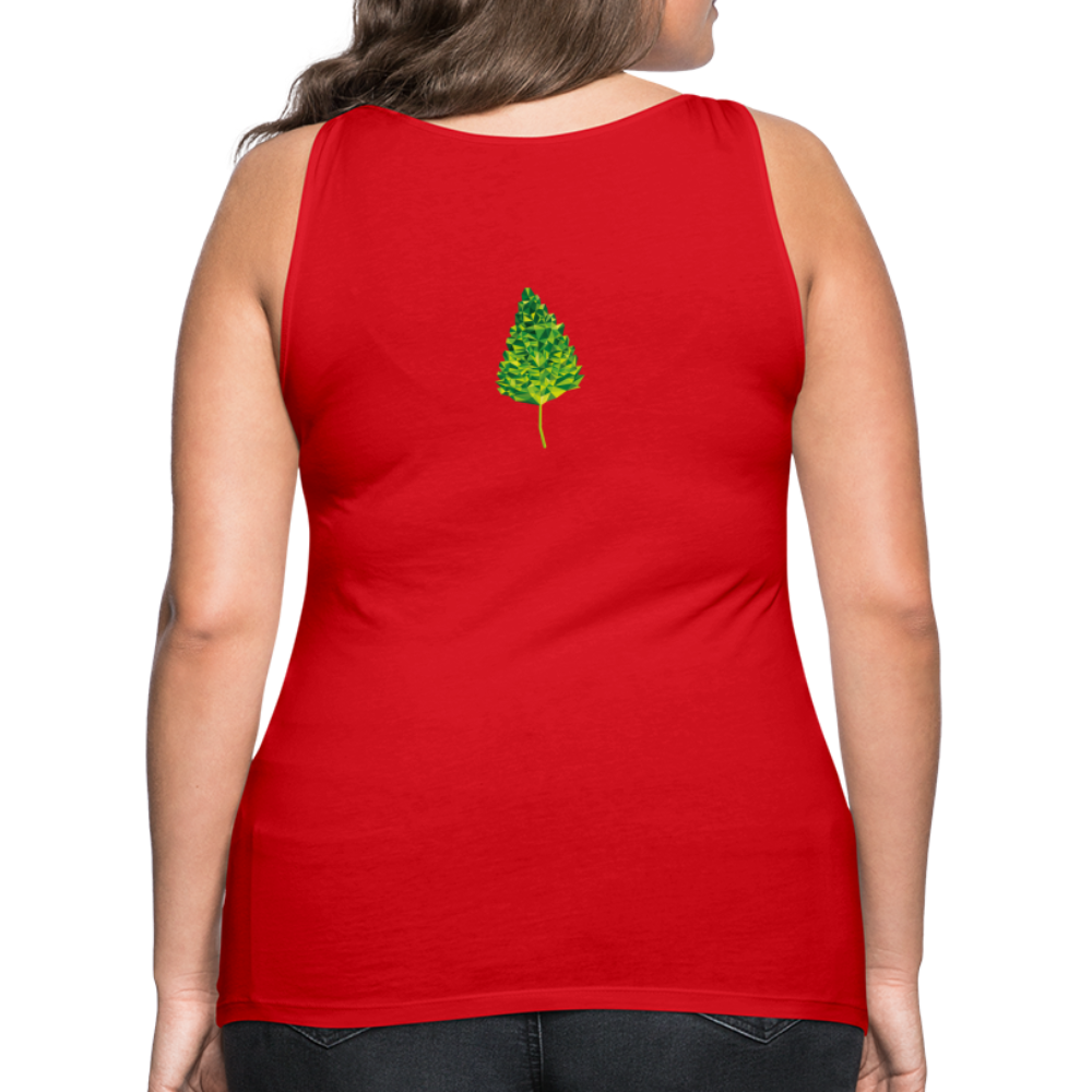 Das Blatt - Frauen Tank Top - Rot