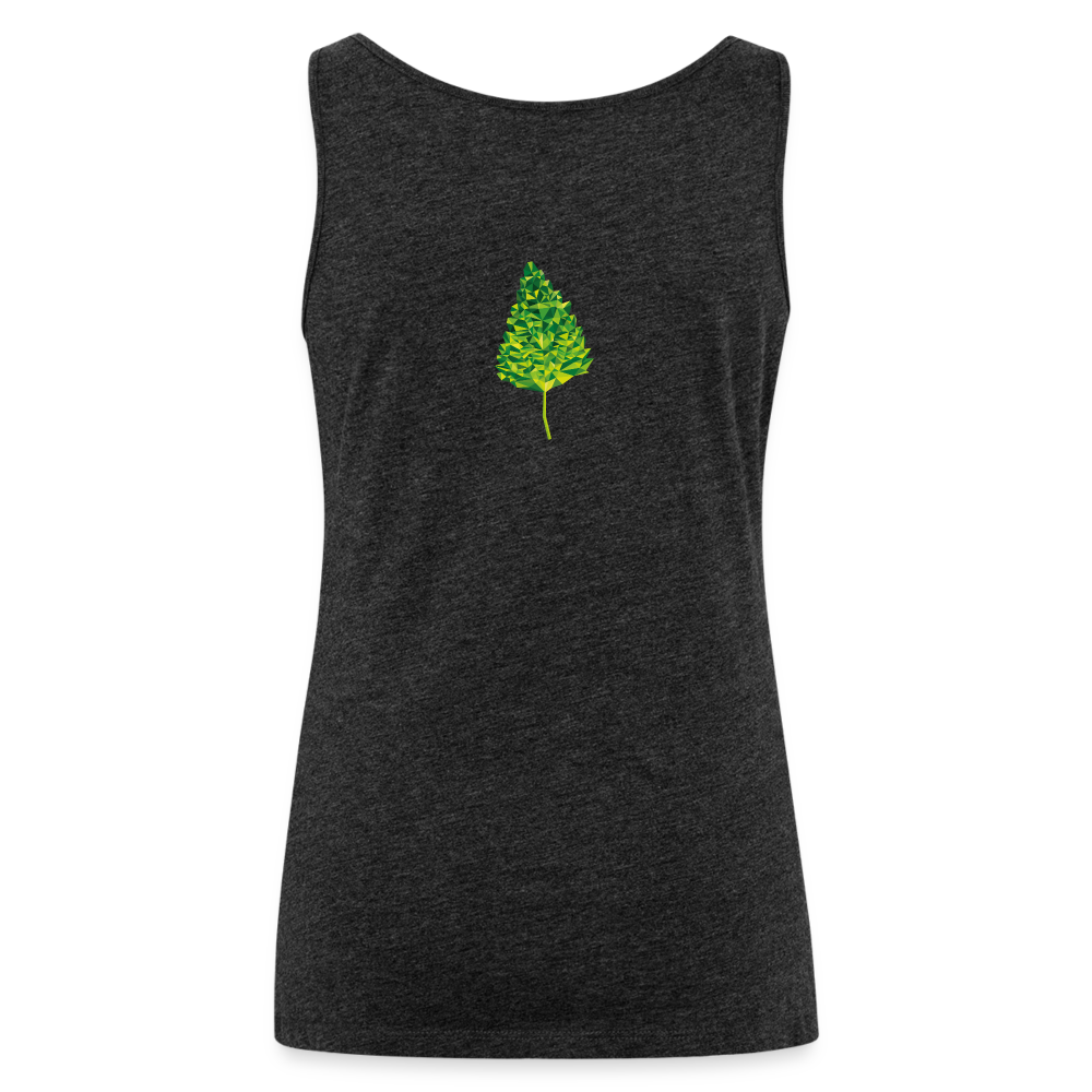 Das Blatt - Frauen Tank Top - Anthrazit