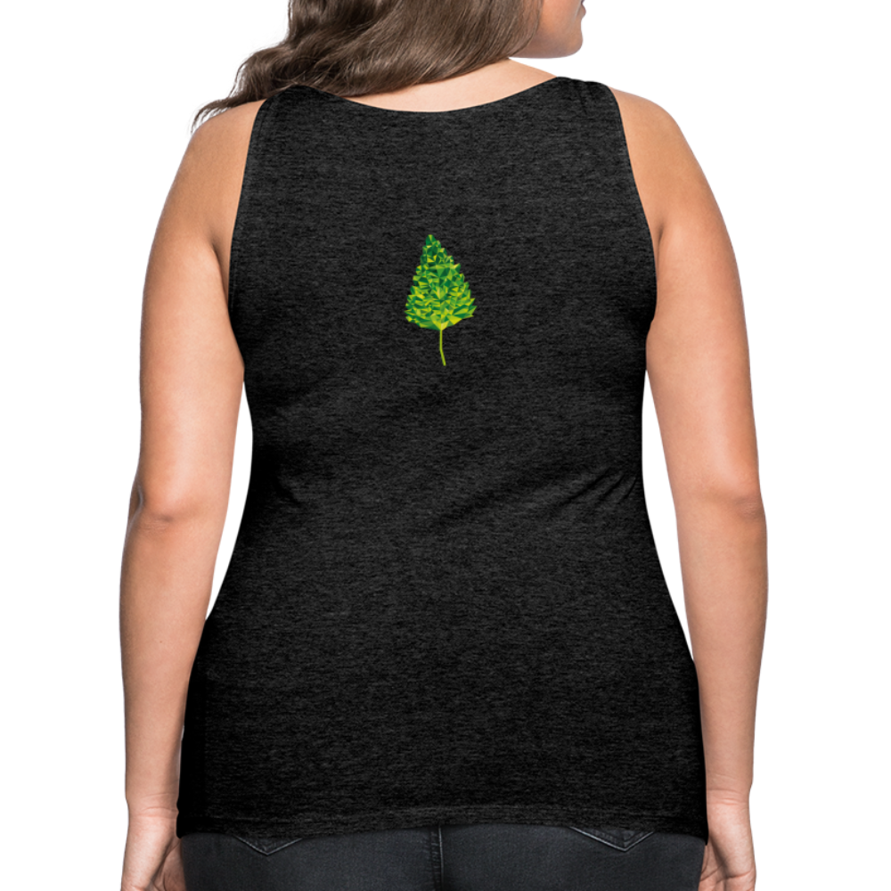 Das Blatt - Frauen Tank Top - Anthrazit