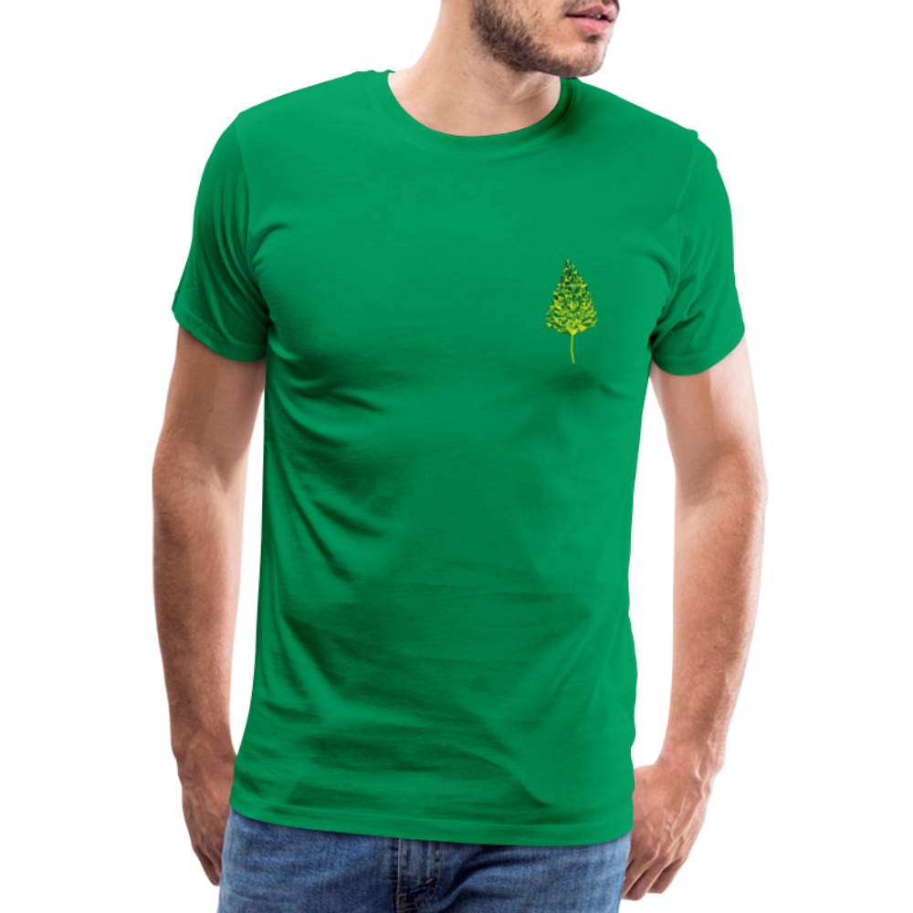 Das Blatt - Männer T-Shirt - Kelly Green