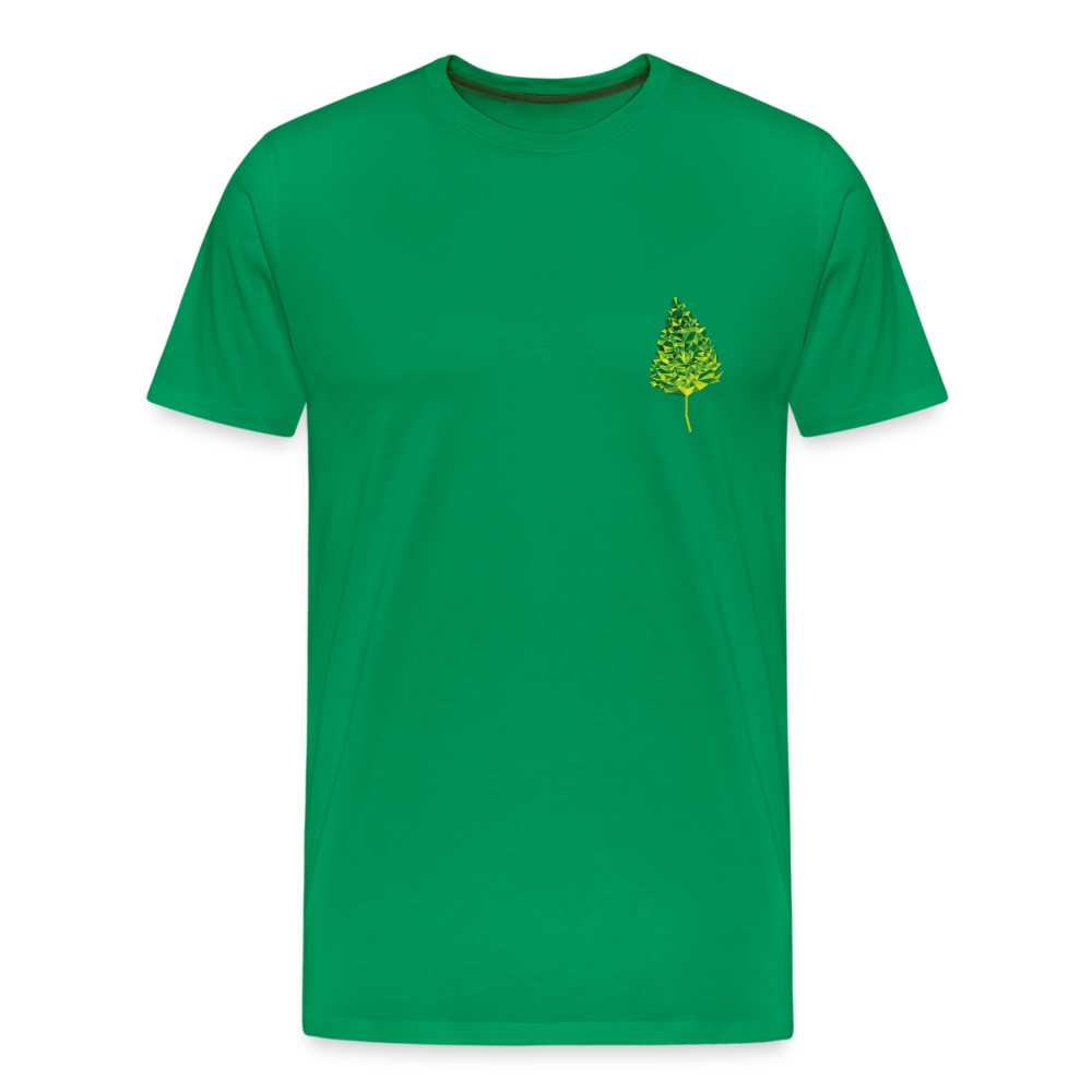 Das Blatt - Männer T-Shirt - Kelly Green