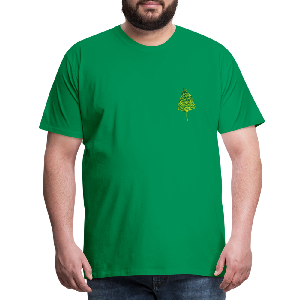 Das Blatt - Männer T-Shirt - Kelly Green