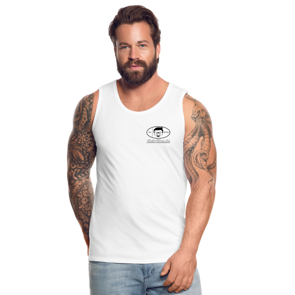 Die Brillies Fanedition - Männer Tank Top - weiß
