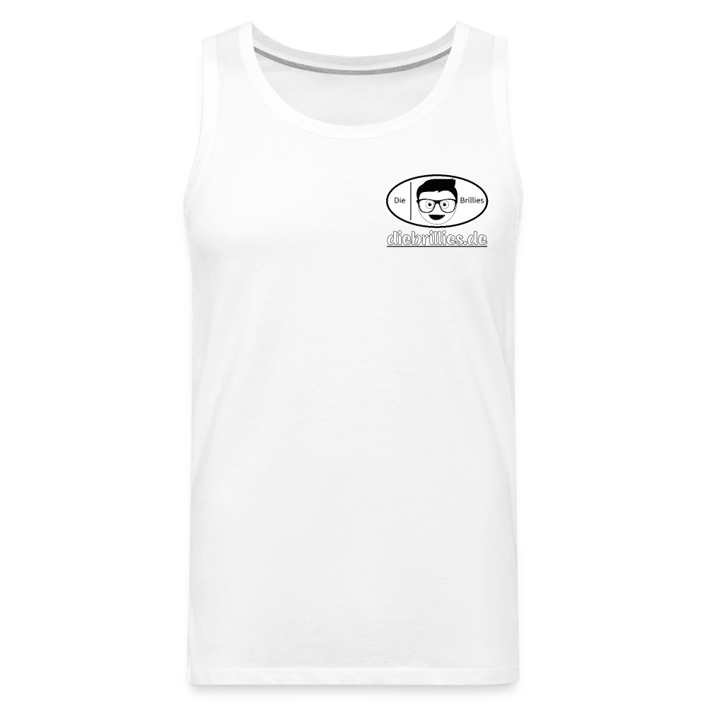 Die Brillies Fanedition - Männer Tank Top - weiß