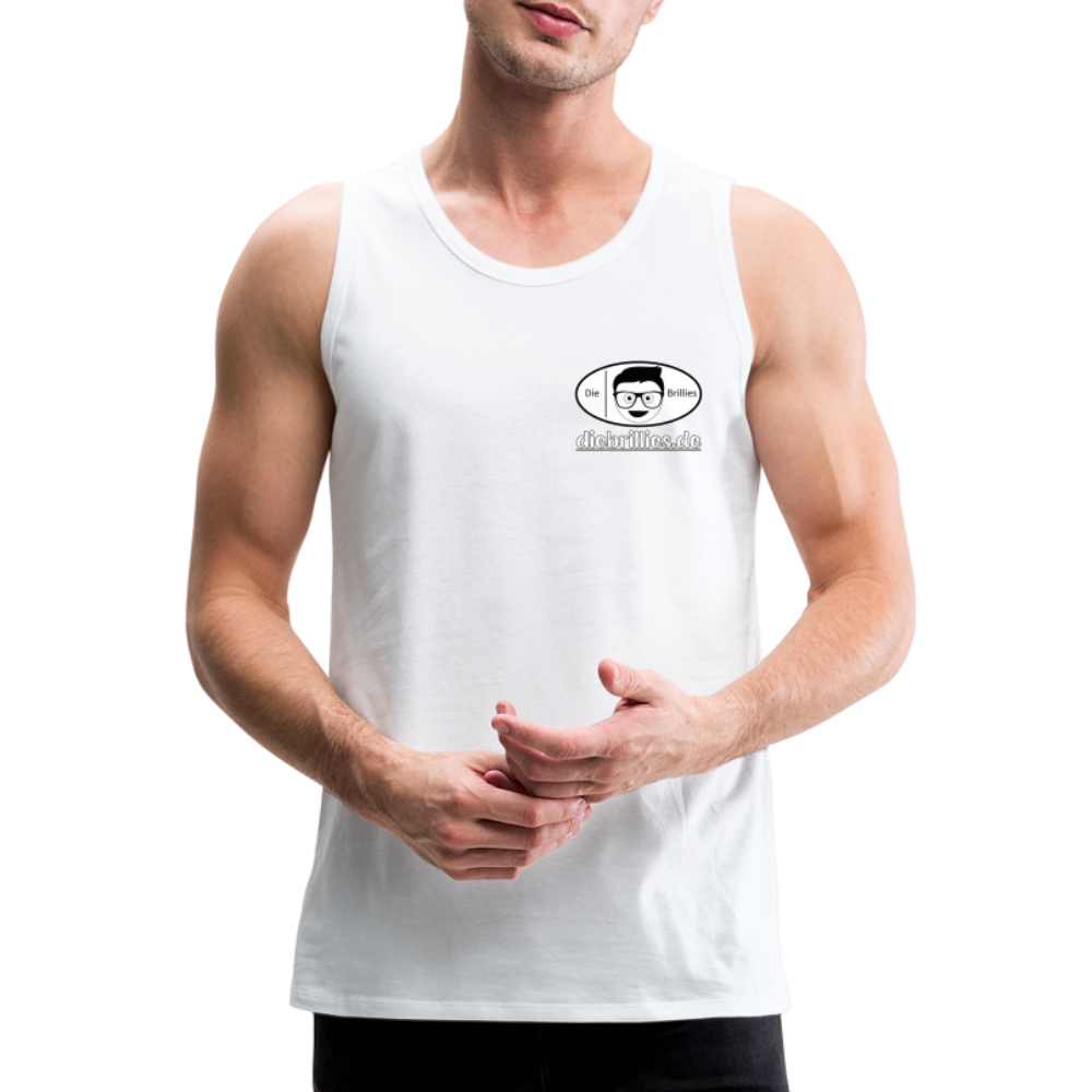 Die Brillies Fanedition - Männer Tank Top - weiß