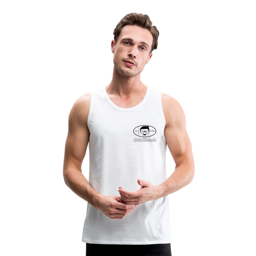 Die Brillies Fanedition - Männer Tank Top - weiß