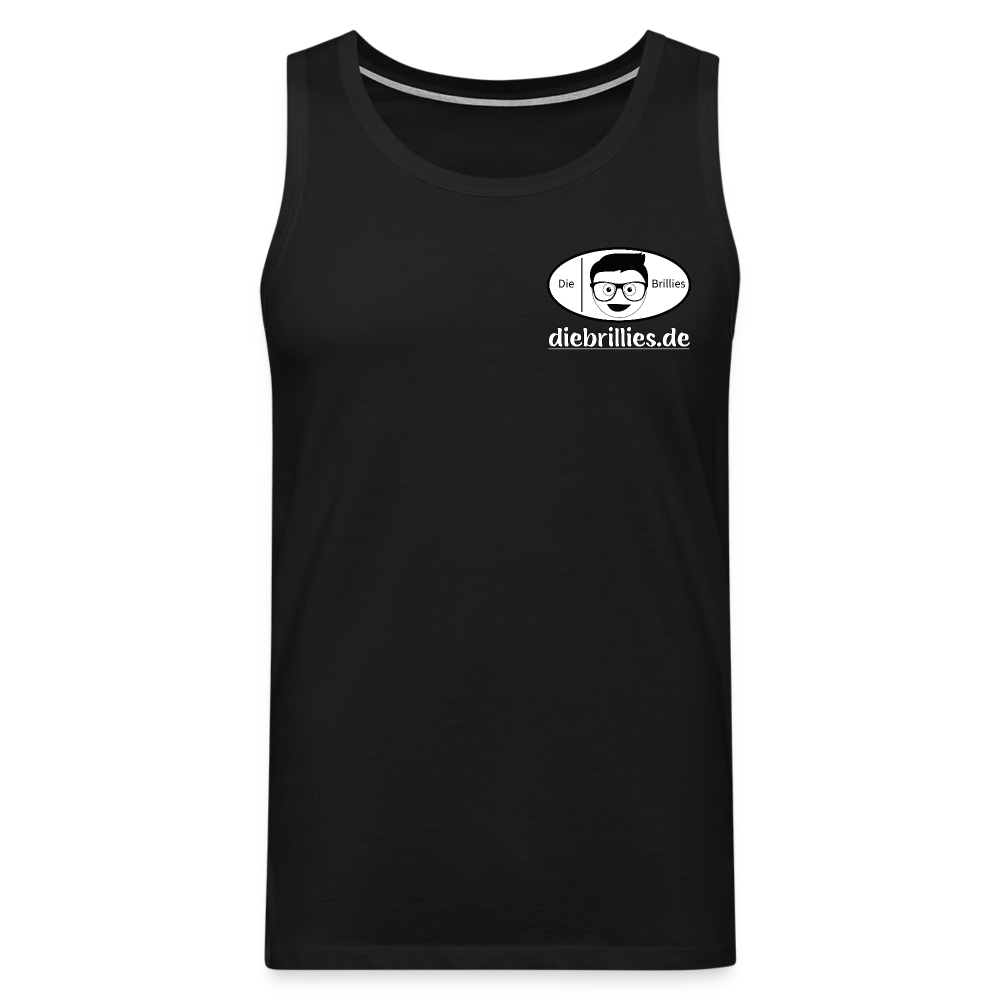 Die Brillies Fanedition - Männer Tank Top - Schwarz