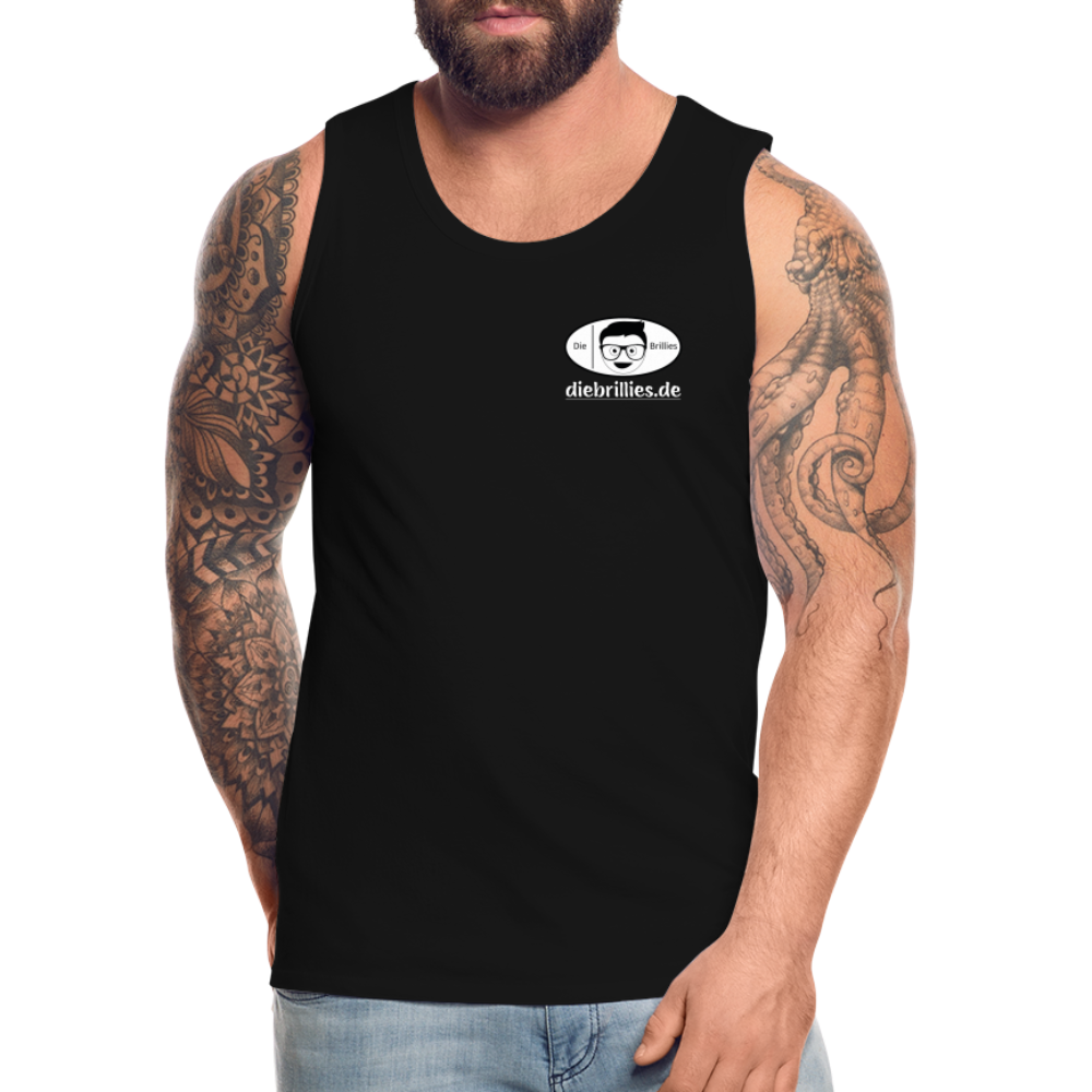 Die Brillies Fanedition - Männer Tank Top - Schwarz