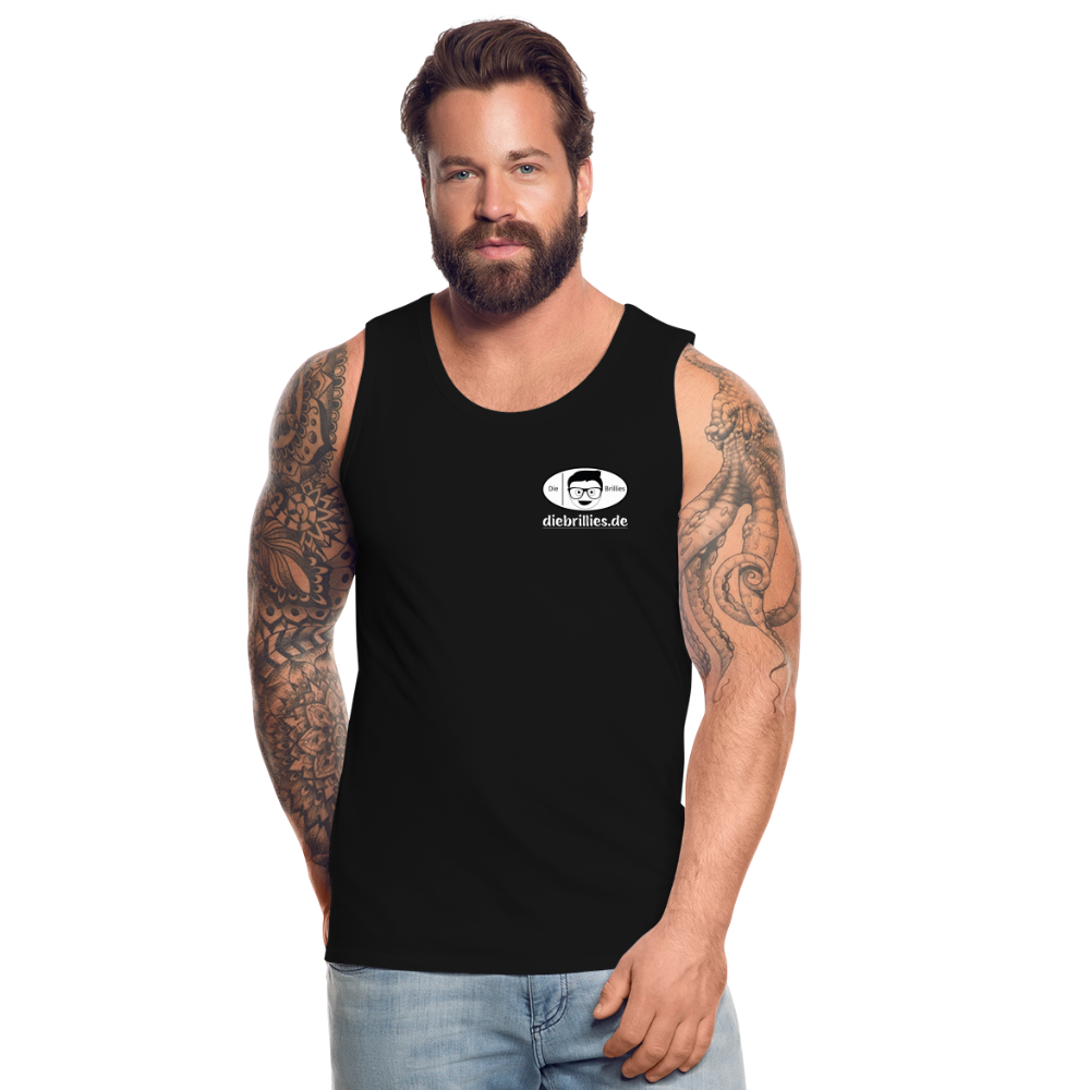 Die Brillies Fanedition - Männer Tank Top - Schwarz