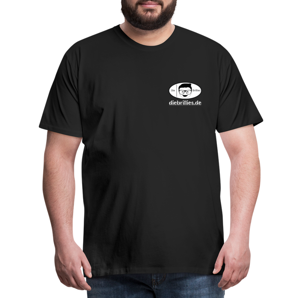 Die Brillies Fanedition - Männer Premium T-Shirt - Schwarz