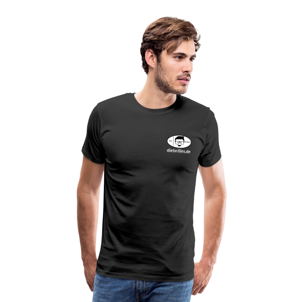 Die Brillies Fanedition - Männer Premium T-Shirt - Schwarz