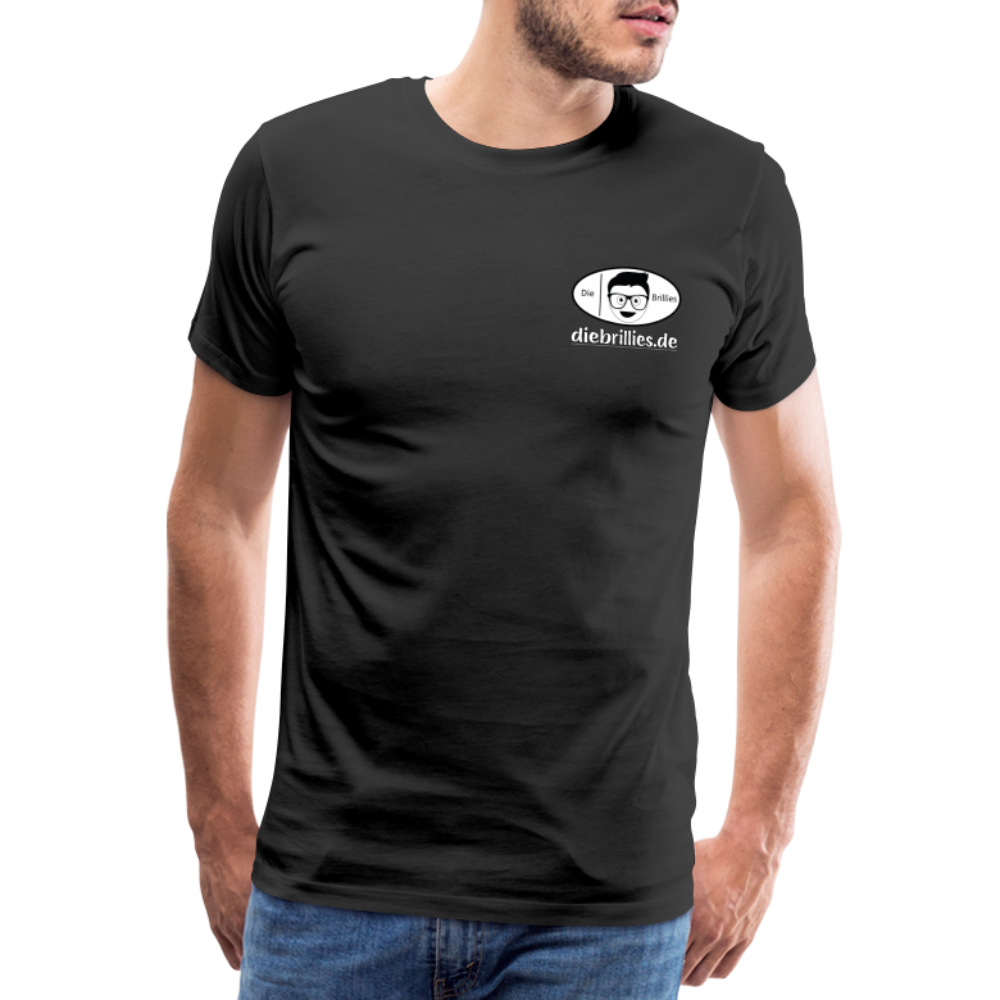 Die Brillies Fanedition - Männer Premium T-Shirt - Schwarz
