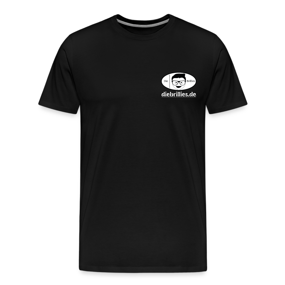 Die Brillies Fanedition - Männer Premium T-Shirt - Schwarz
