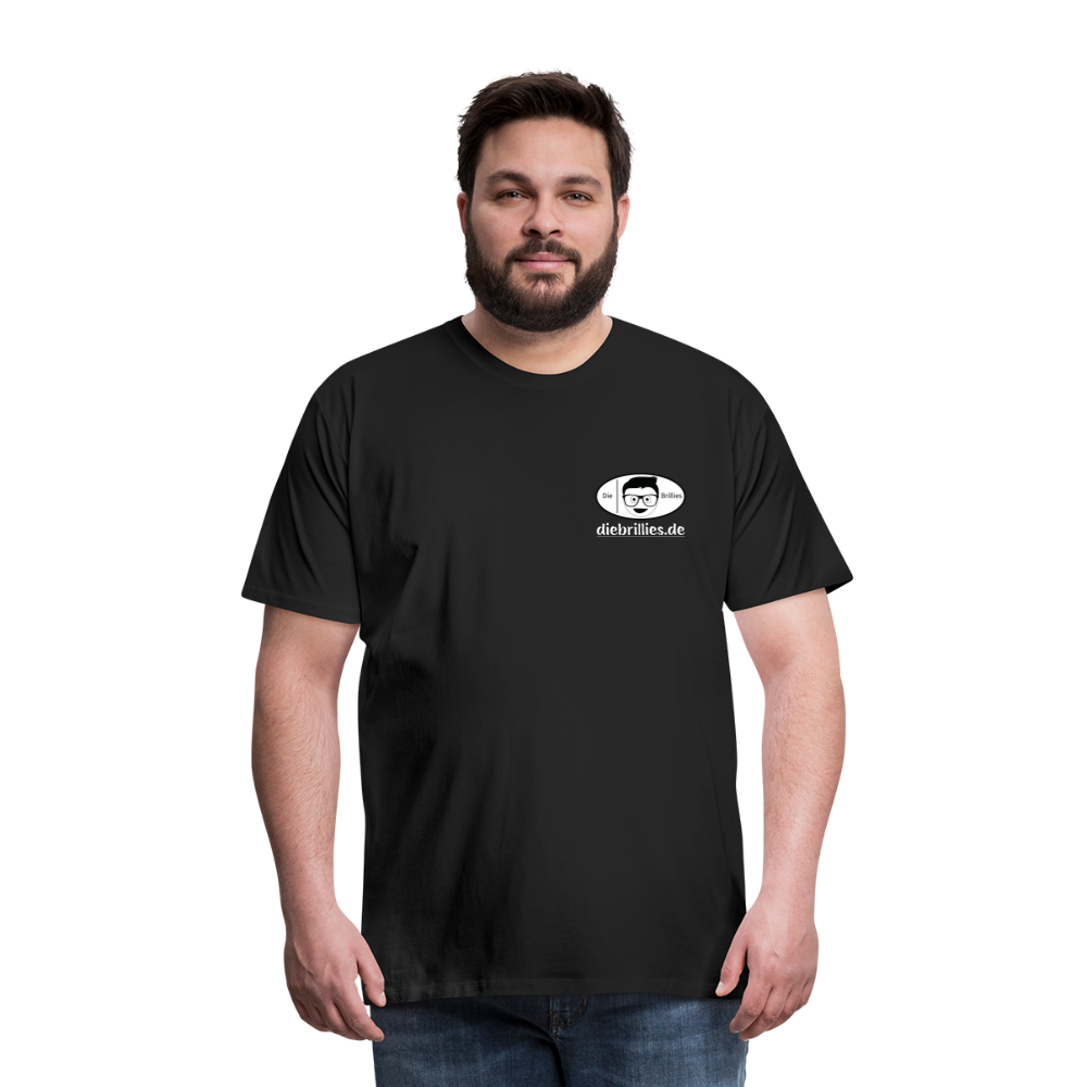 Die Brillies Fanedition - Männer Premium T-Shirt - Schwarz