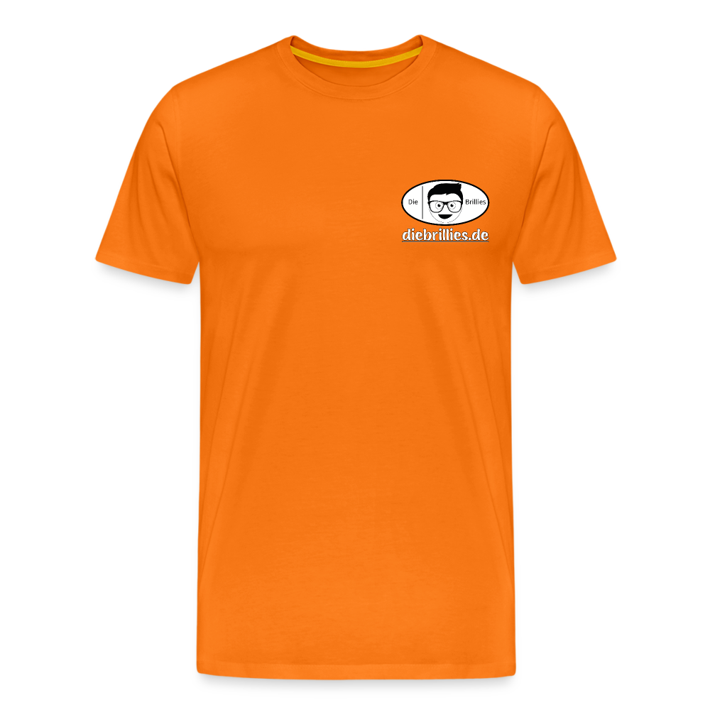 Die Brillies Fanedition - Männer Premium T-Shirt - Orange
