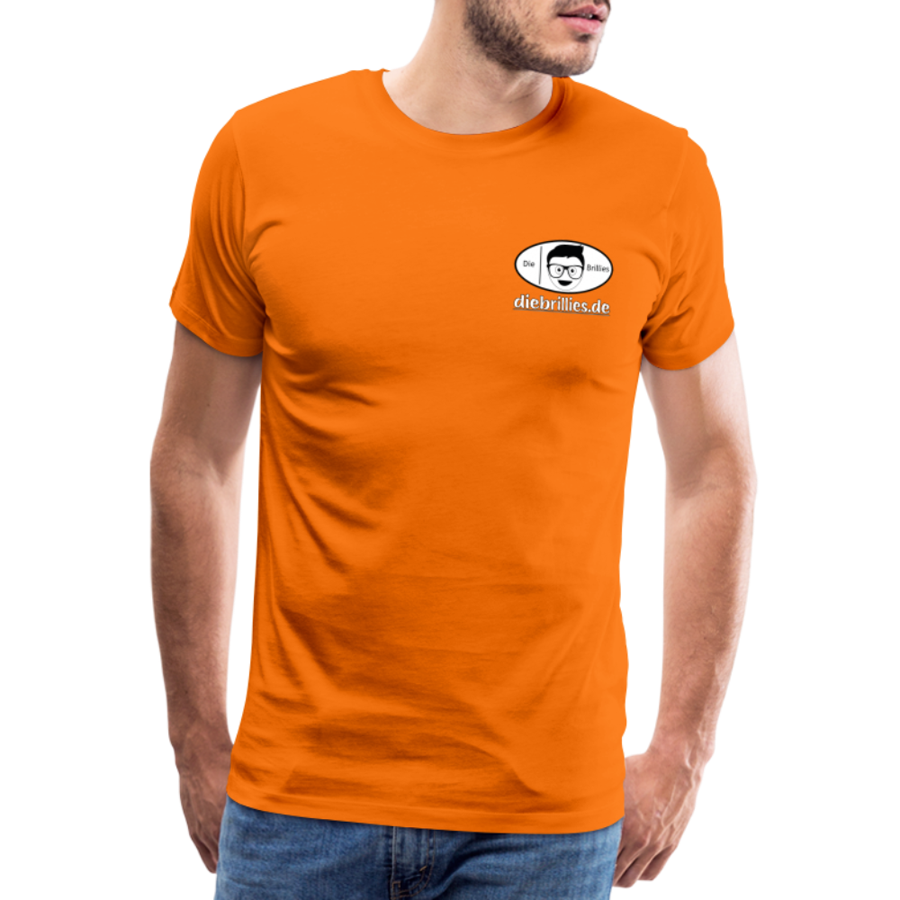 Die Brillies Fanedition - Männer Premium T-Shirt - Orange