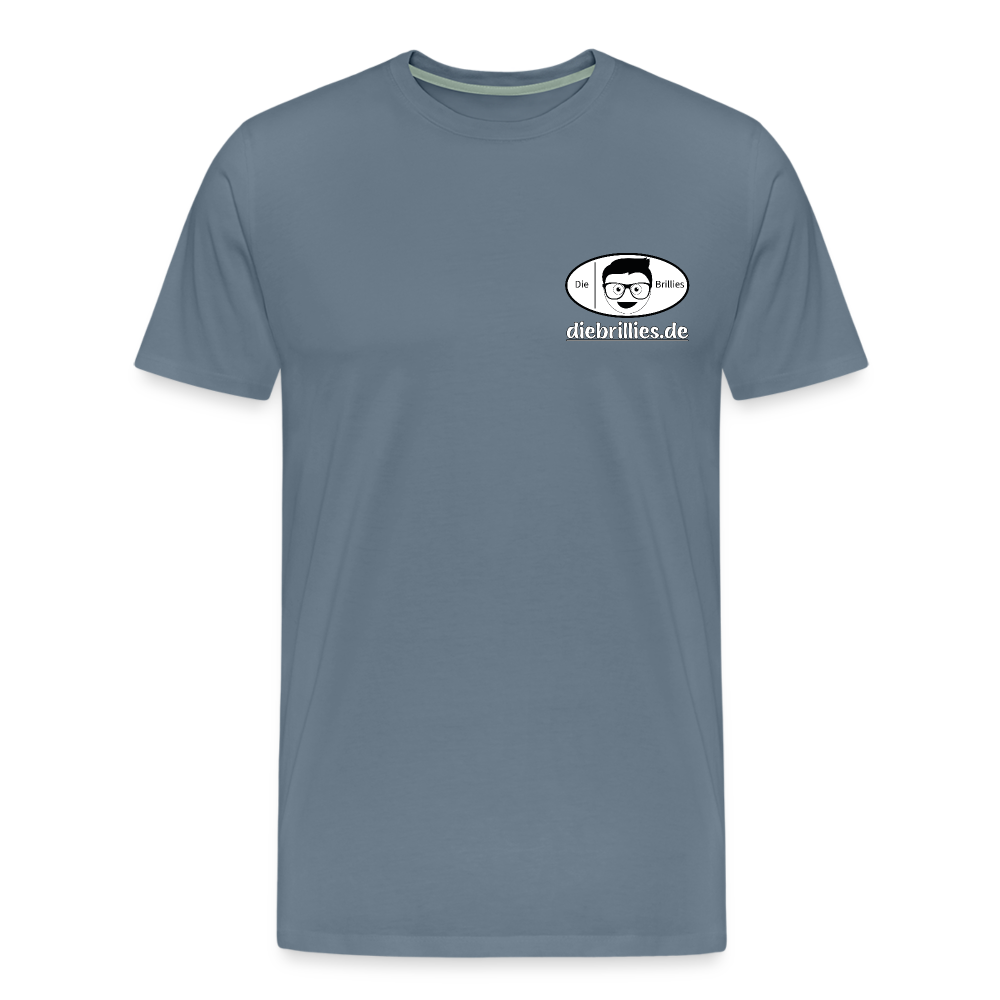 Die Brillies Fanedition - Männer Premium T-Shirt - Blaugrau
