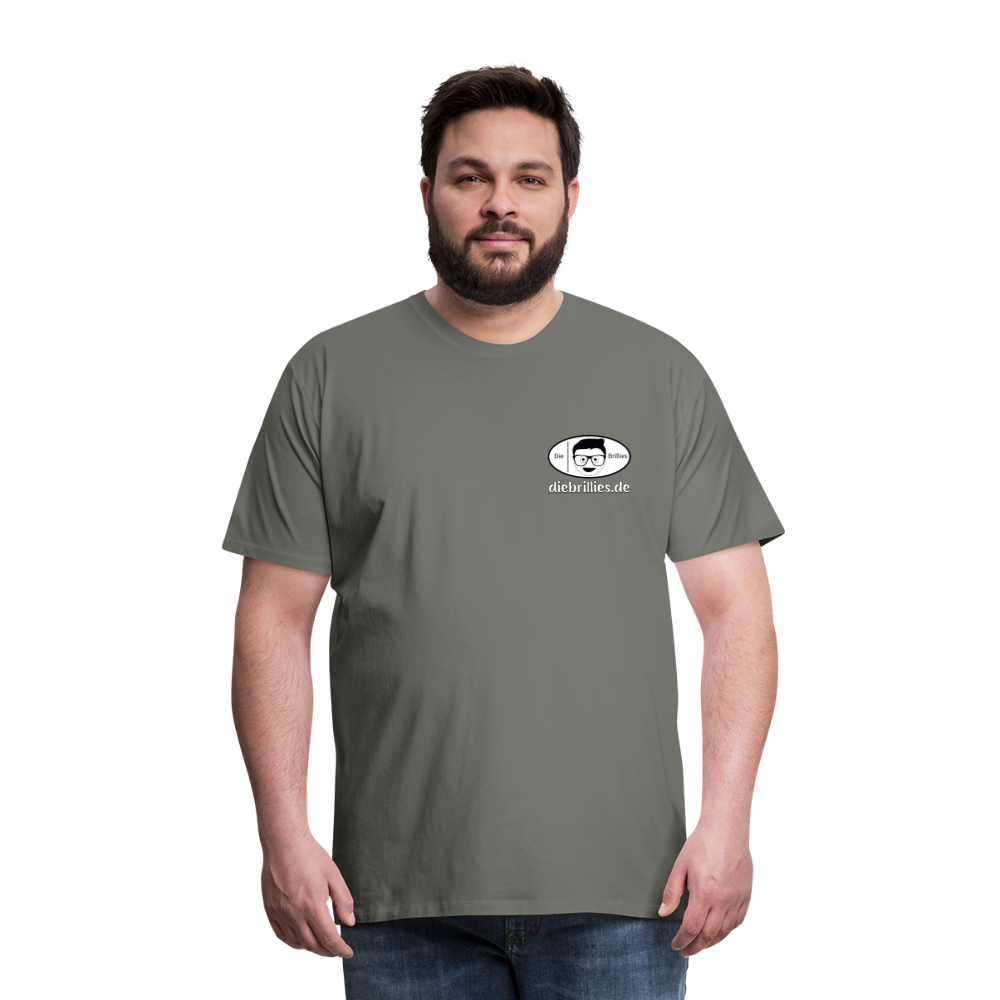 Die Brillies Fanedition - Männer Premium T-Shirt - Asphalt
