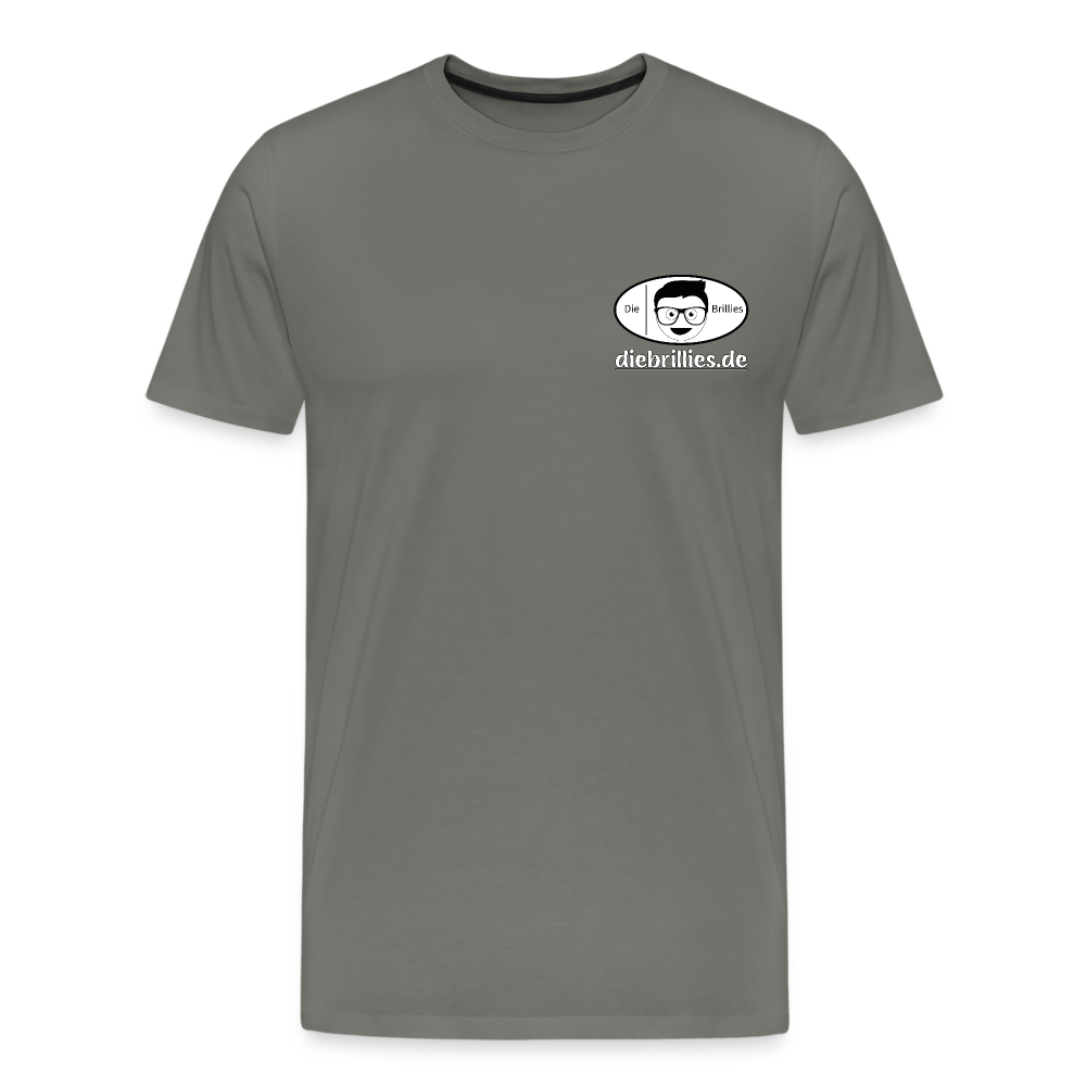 Die Brillies Fanedition - Männer Premium T-Shirt - Asphalt