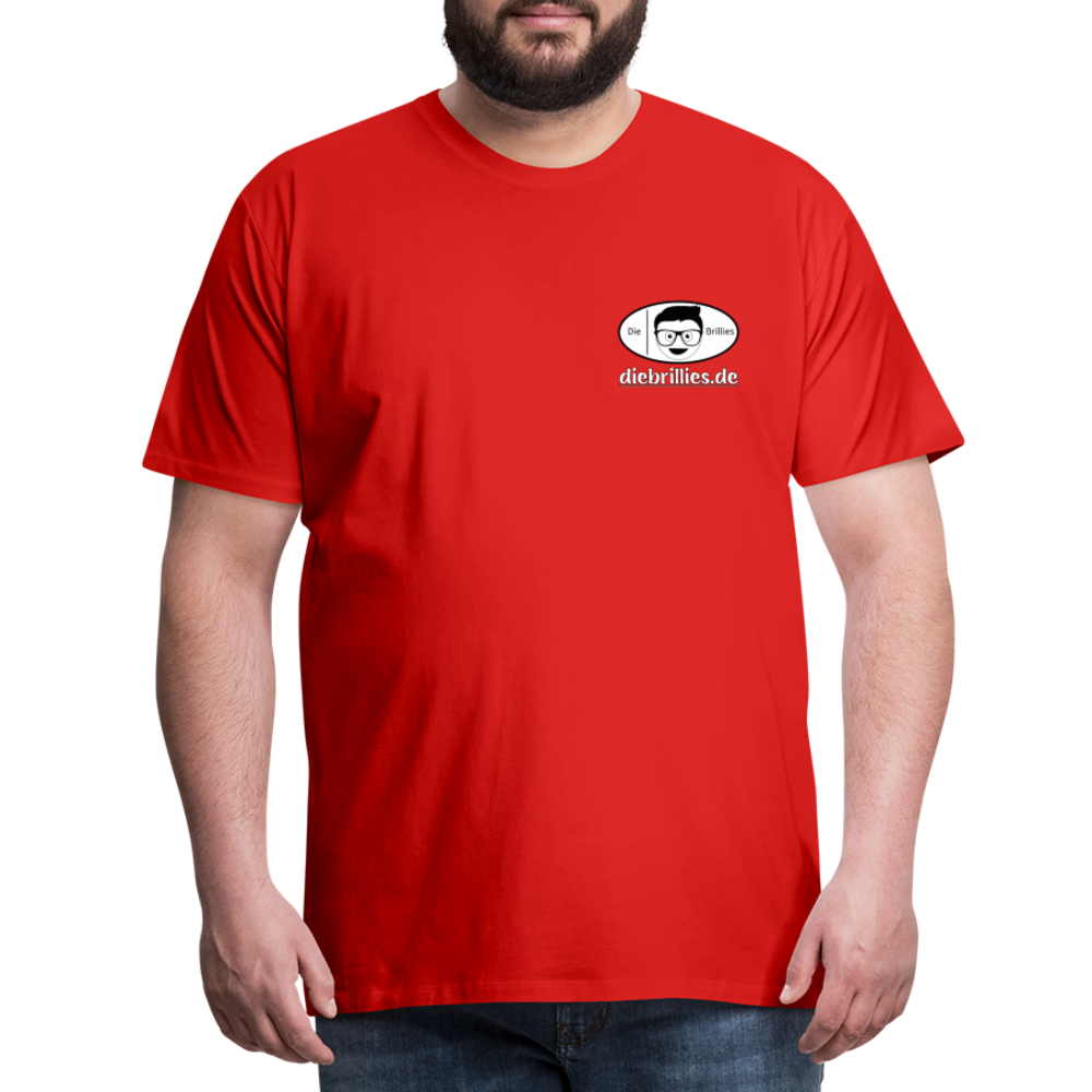Die Brillies Fanedition - Männer Premium T-Shirt - Rot