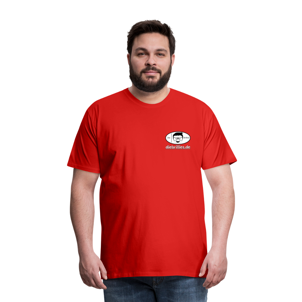 Die Brillies Fanedition - Männer Premium T-Shirt - Rot