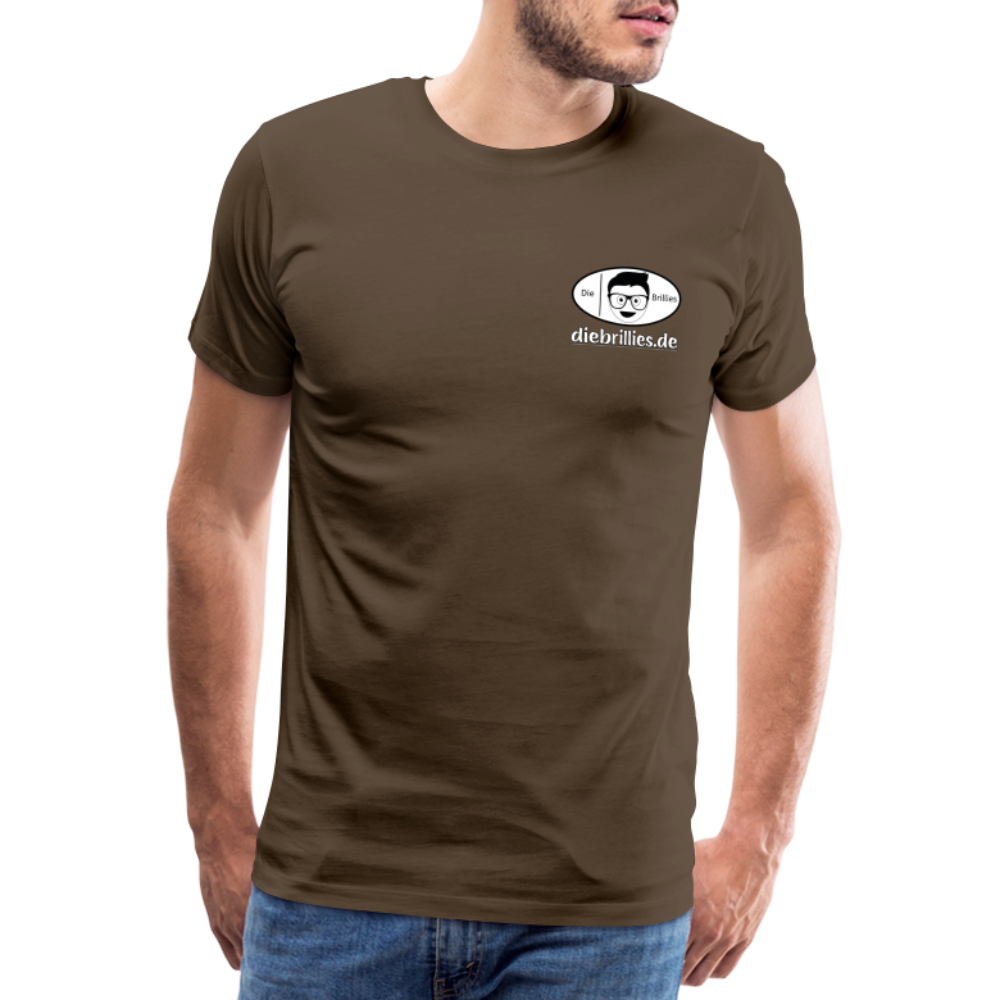 Die Brillies Fanedition - Männer Premium T-Shirt - Edelbraun