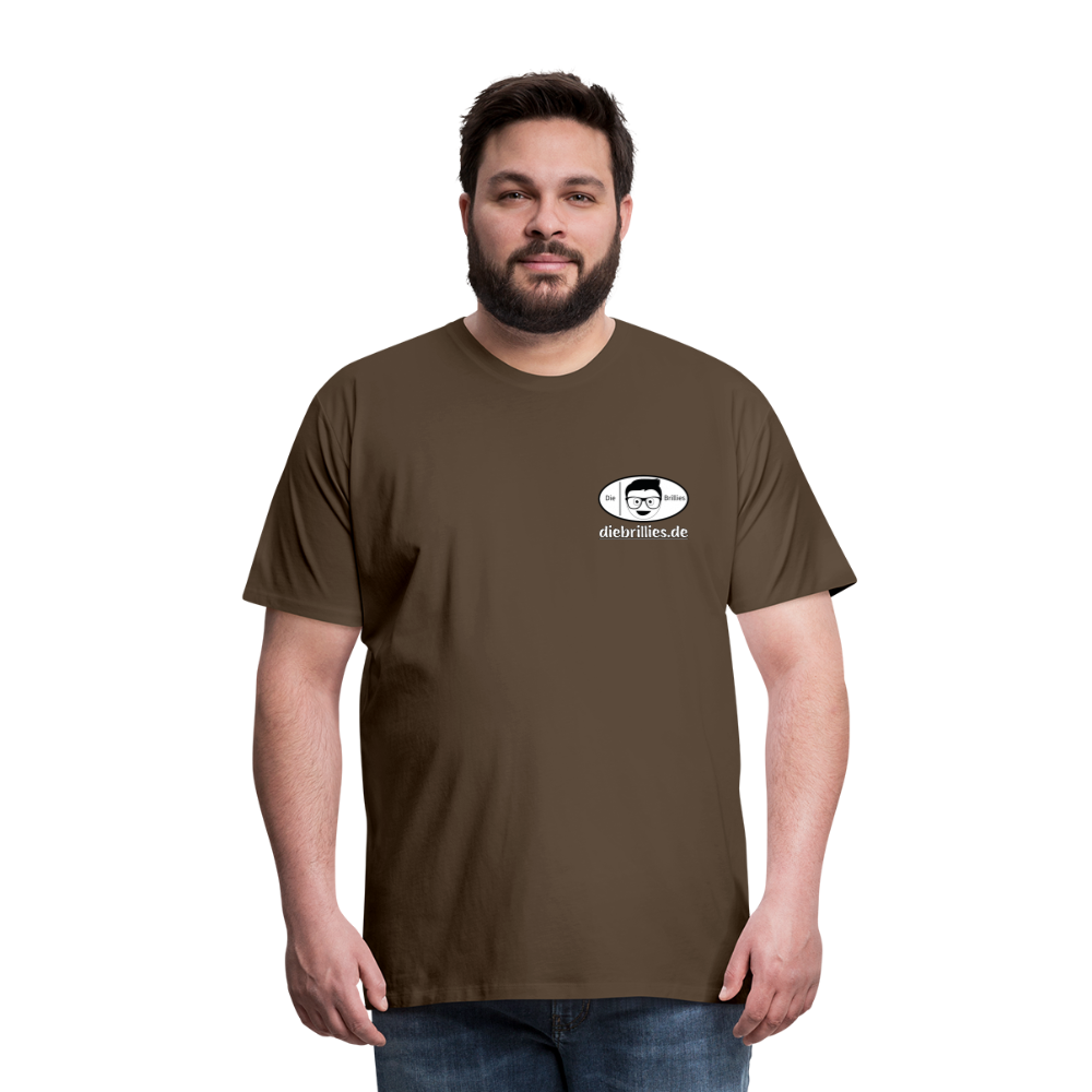 Die Brillies Fanedition - Männer Premium T-Shirt - Edelbraun
