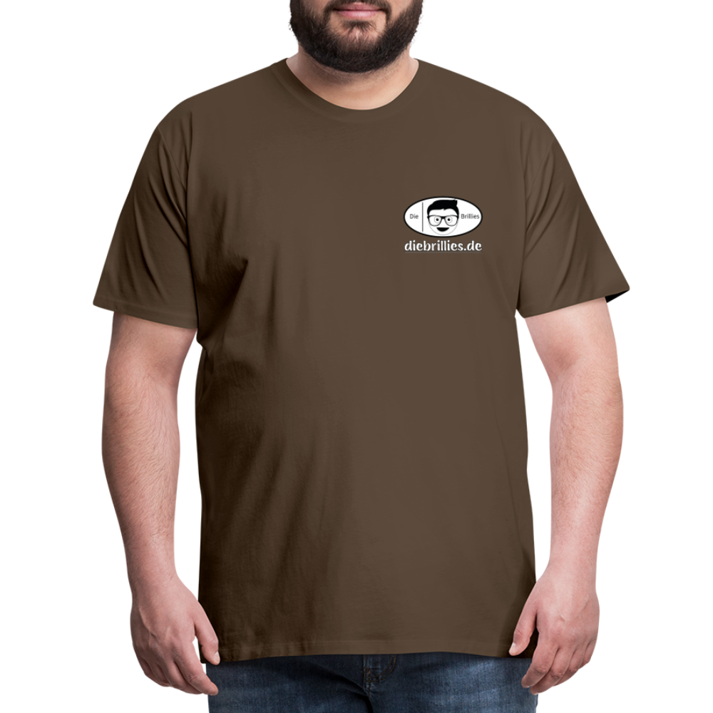 Die Brillies Fanedition - Männer Premium T-Shirt - Edelbraun