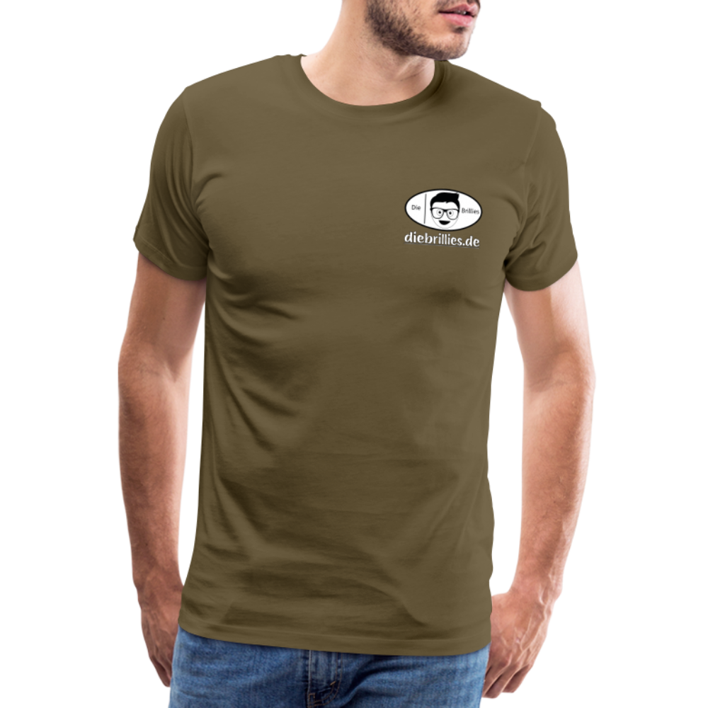 Die Brillies Fanedition - Männer Premium T-Shirt - Khaki