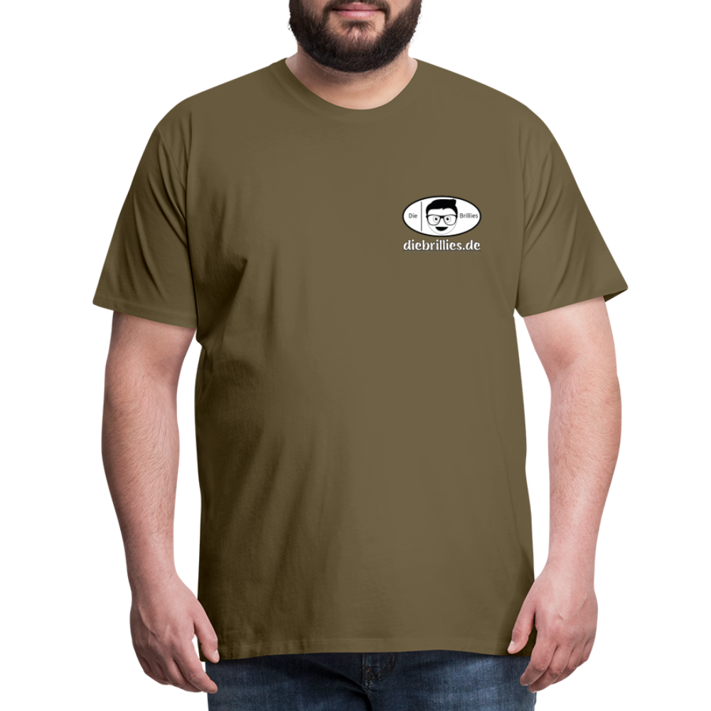 Die Brillies Fanedition - Männer Premium T-Shirt - Khaki
