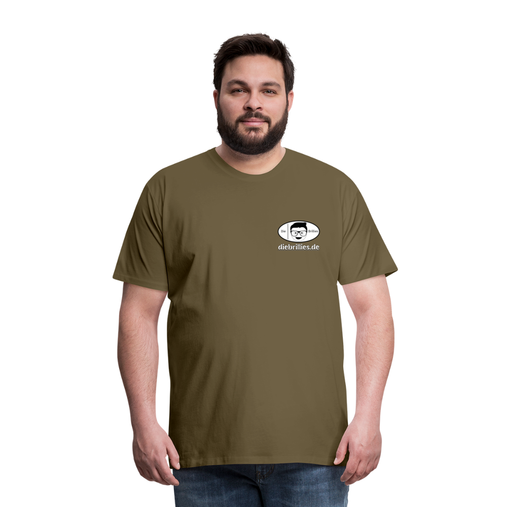 Die Brillies Fanedition - Männer Premium T-Shirt - Khaki