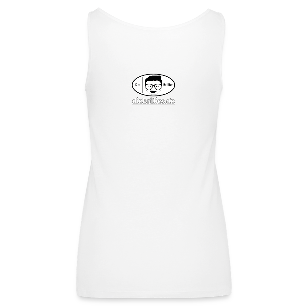 Die Brillies Fanedition - Frauen Tank Top - weiß