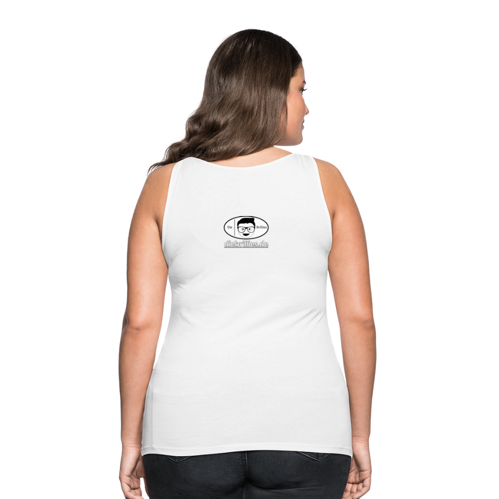 Die Brillies Fanedition - Frauen Tank Top - weiß
