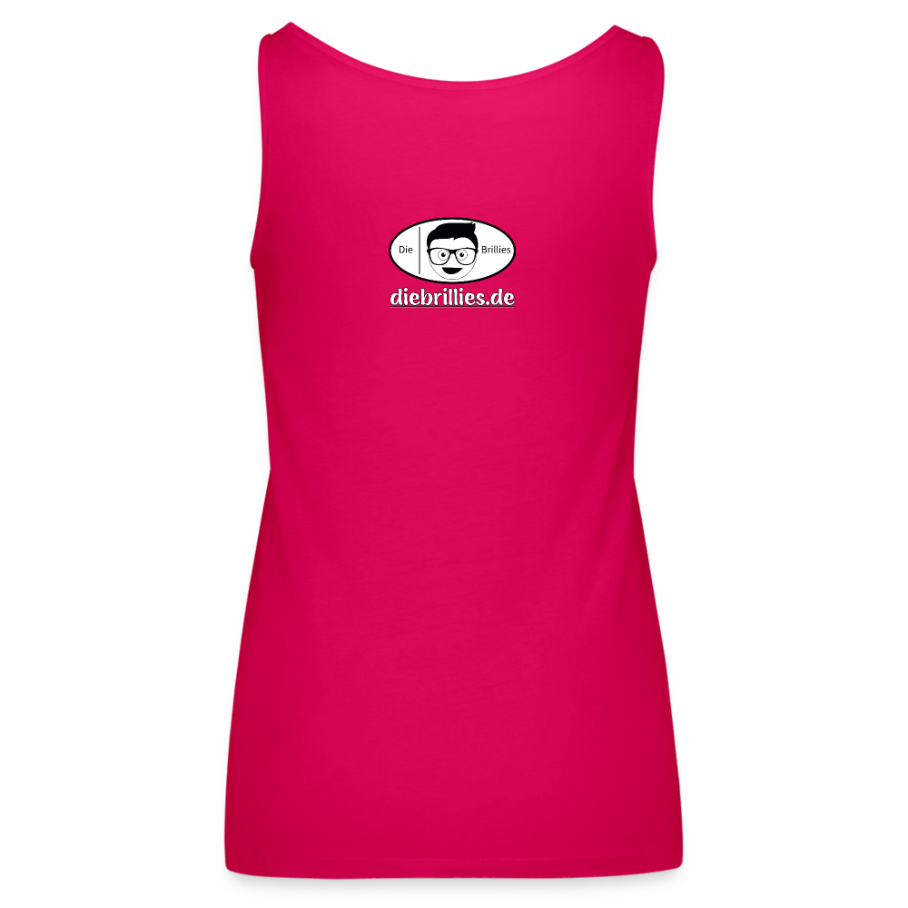 Die Brillies Fanedition - Frauen Tank Top - dunkles Pink