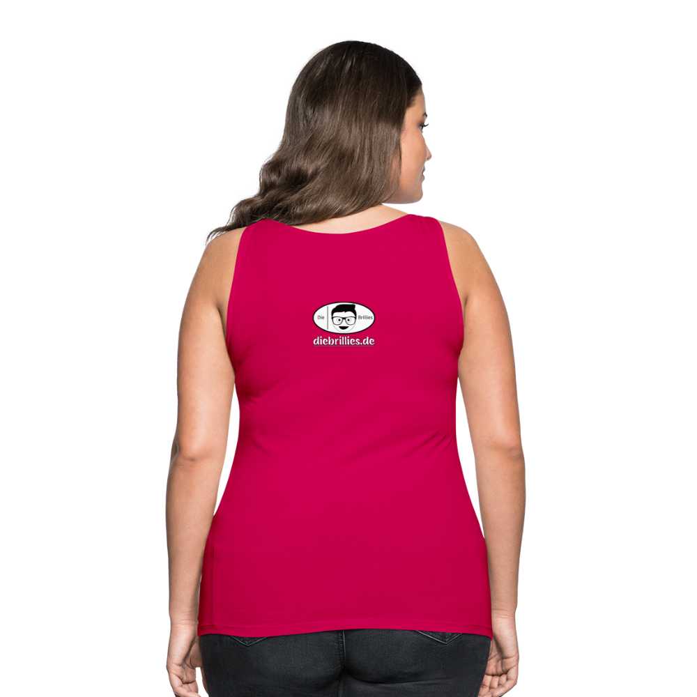 Die Brillies Fanedition - Frauen Tank Top - dunkles Pink