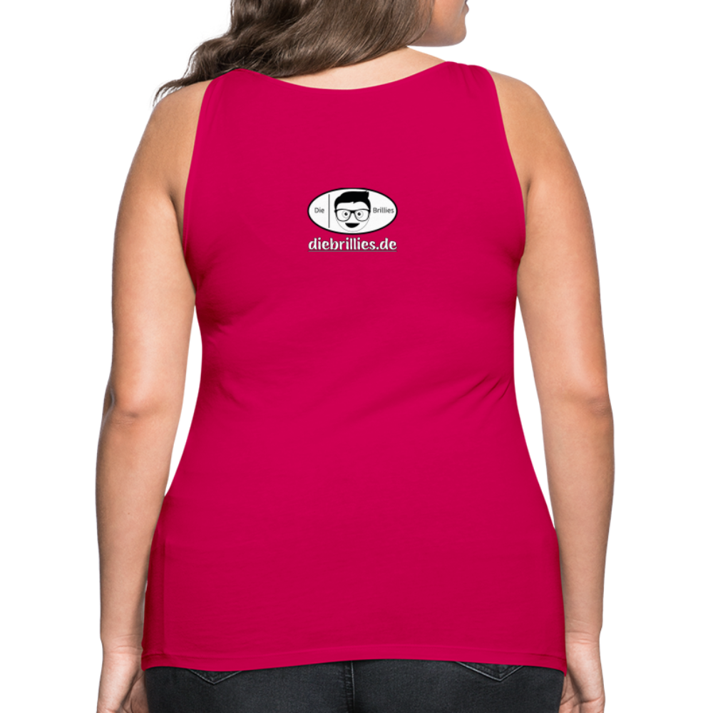 Die Brillies Fanedition - Frauen Tank Top - dunkles Pink