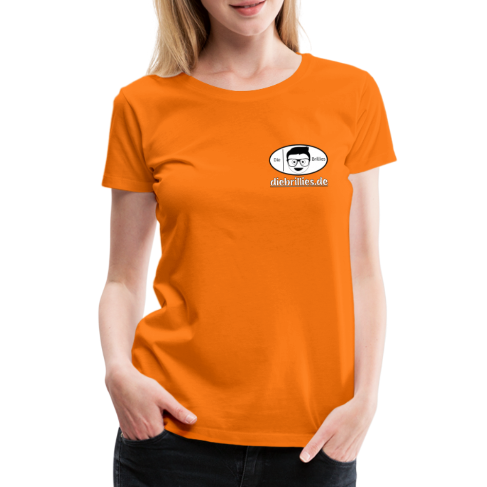 Die Brillies Fanedition - Frauen T-Shirt - Orange