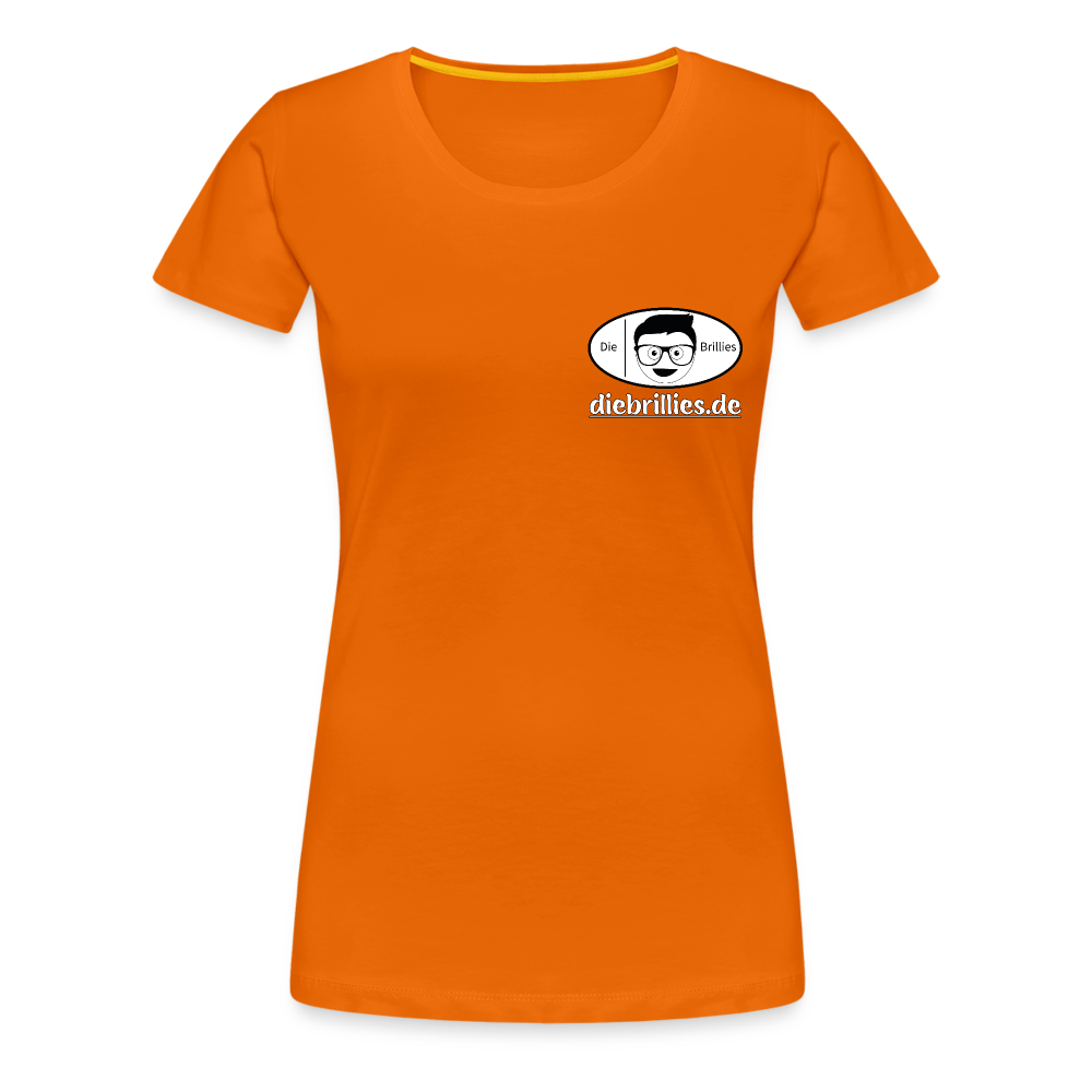 Die Brillies Fanedition - Frauen T-Shirt - Orange
