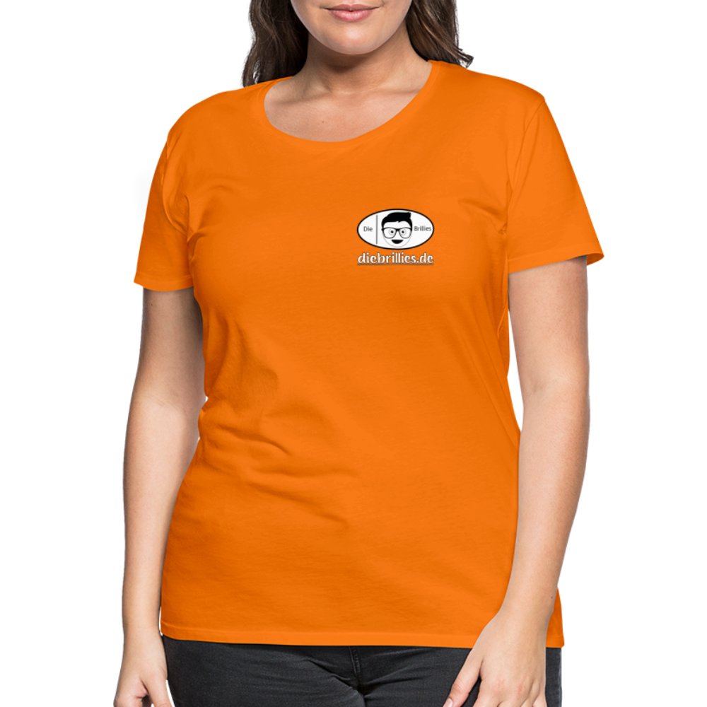Die Brillies Fanedition - Frauen T-Shirt - Orange