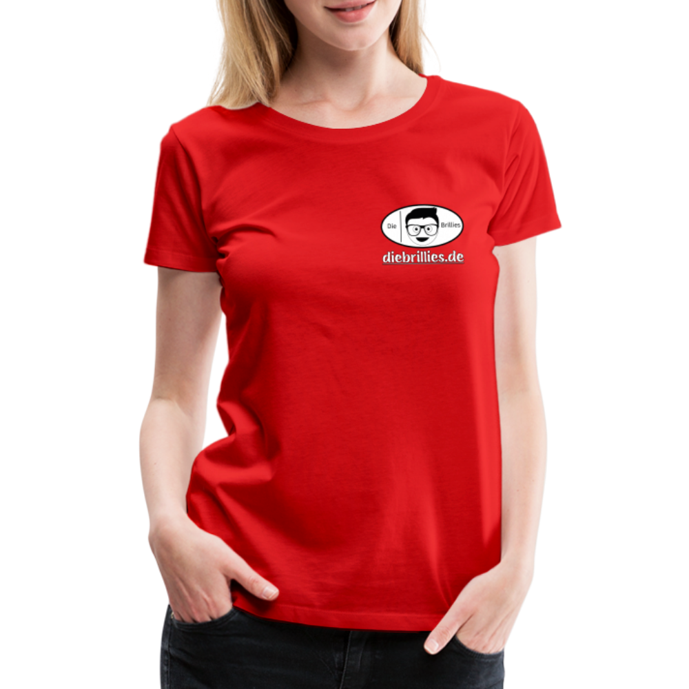 Die Brillies Fanedition - Frauen T-Shirt - Rot