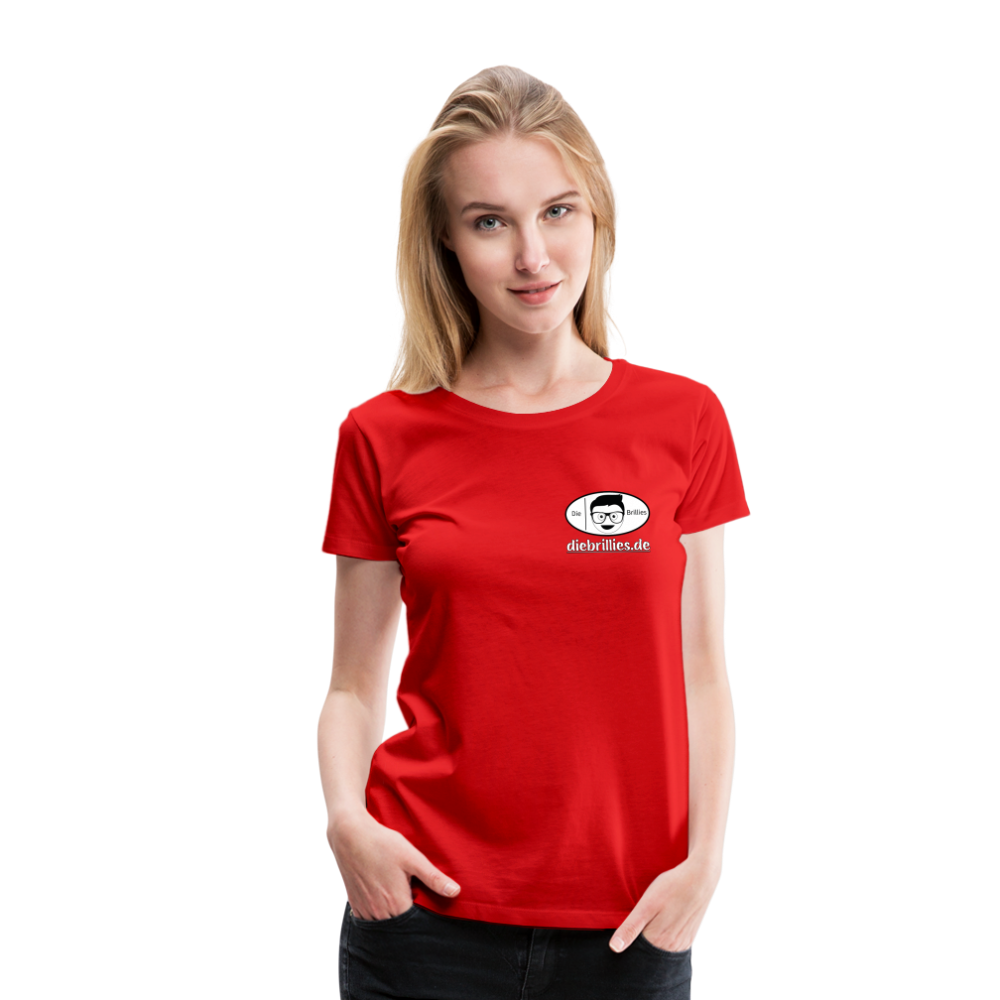 Die Brillies Fanedition - Frauen T-Shirt - Rot