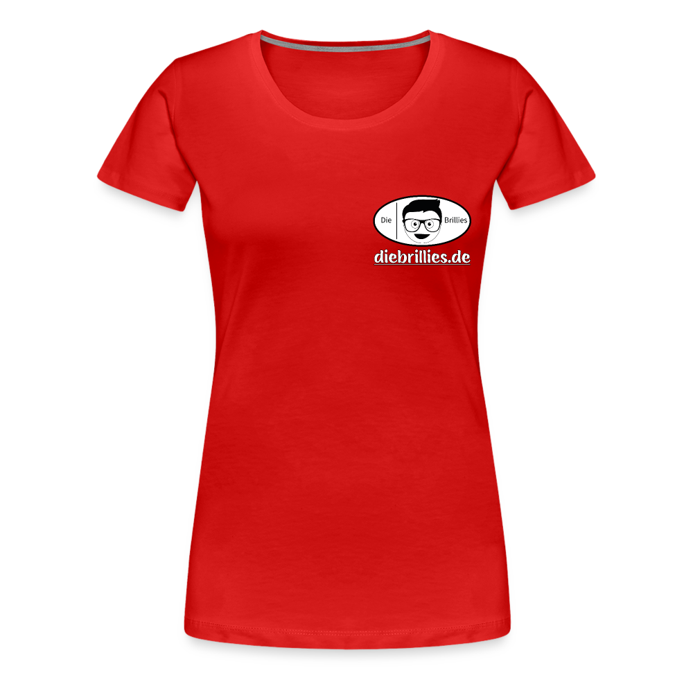 Die Brillies Fanedition - Frauen T-Shirt - Rot