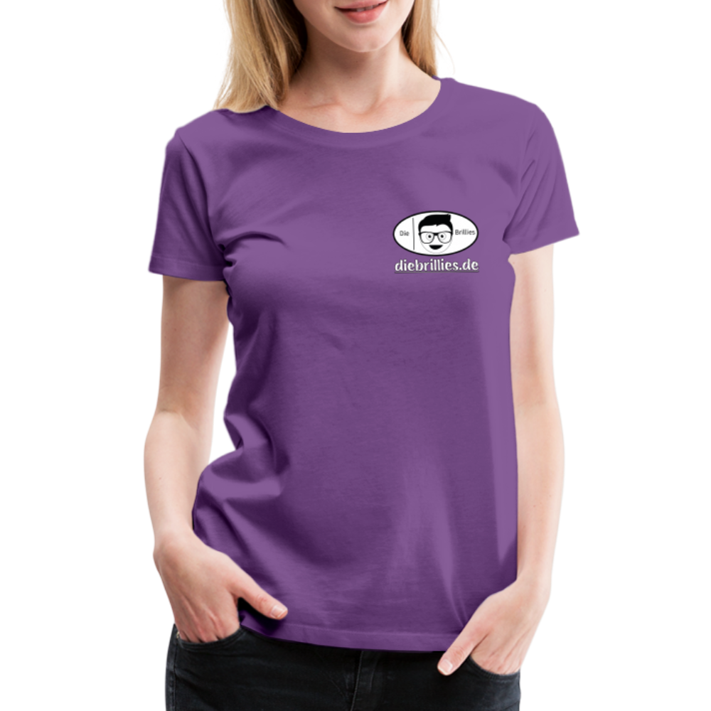 Die Brillies Fanedition - Frauen T-Shirt - Lila