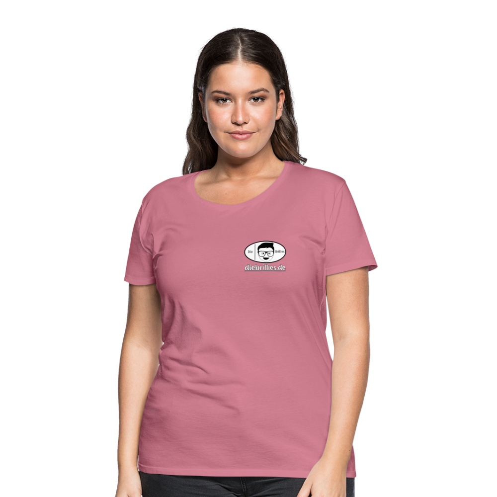 Die Brillies Fanedition - Frauen T-Shirt - Malve