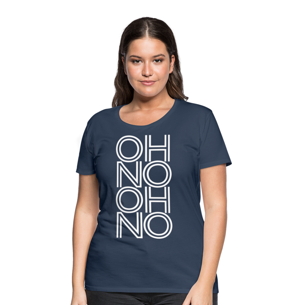 OH NO - Frauen T-Shirt - Navy