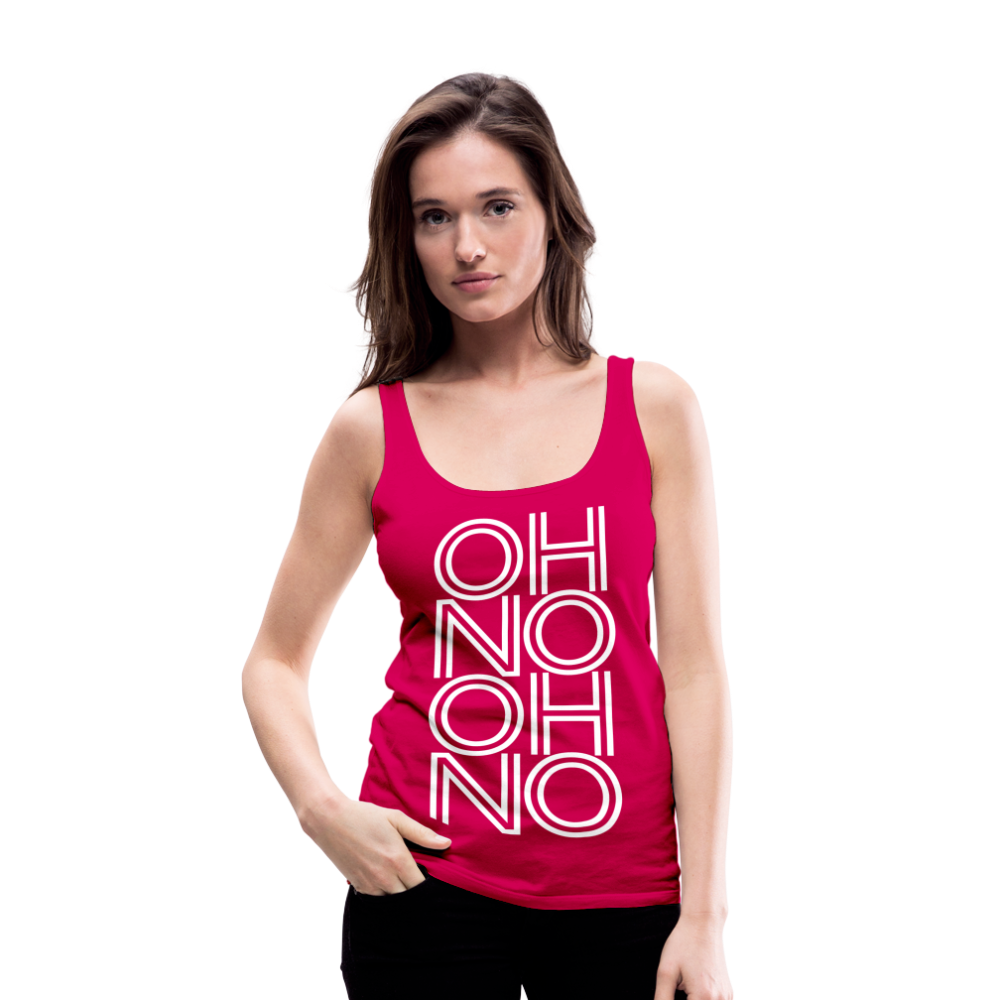 OH NO - Frauen Tank Top - dunkles Pink
