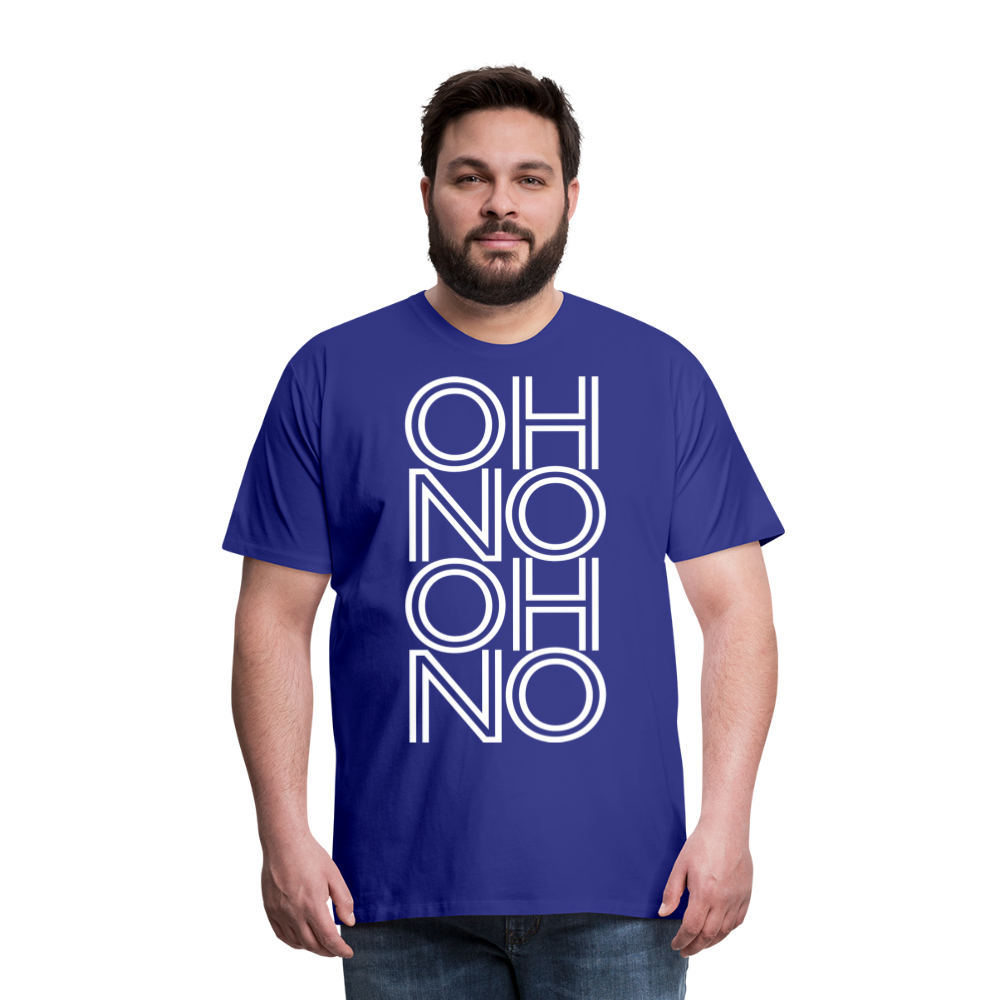 OH NO - Männer T-Shirt - Königsblau