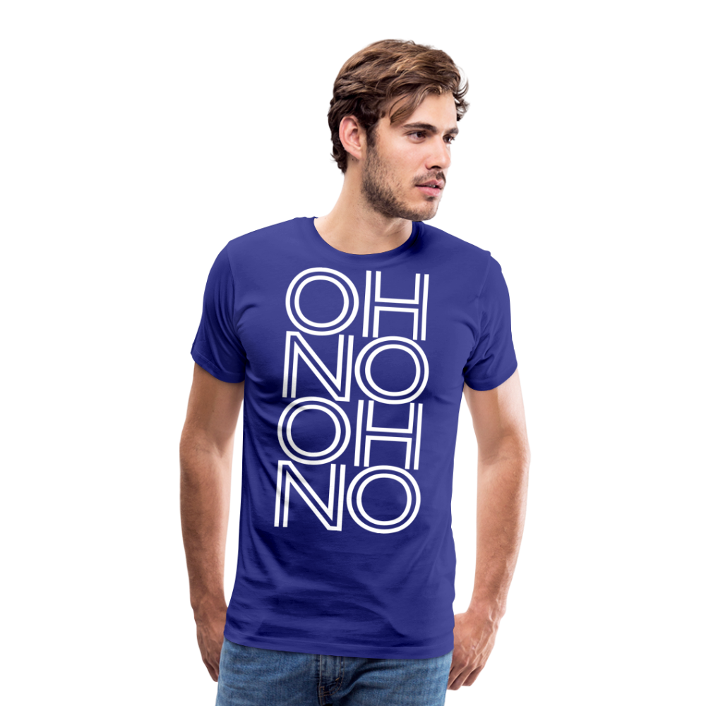 OH NO - Männer T-Shirt - Königsblau