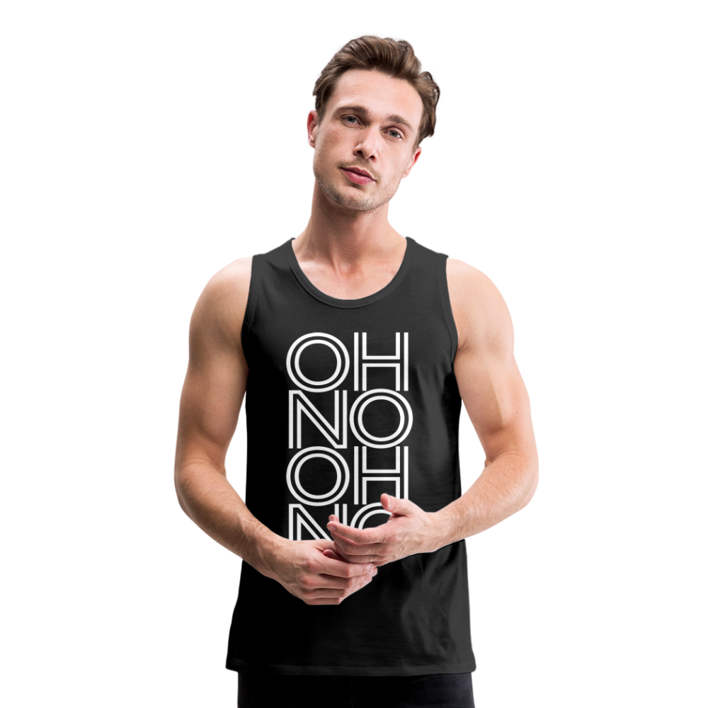OH NO - Männer Tank Top - Schwarz